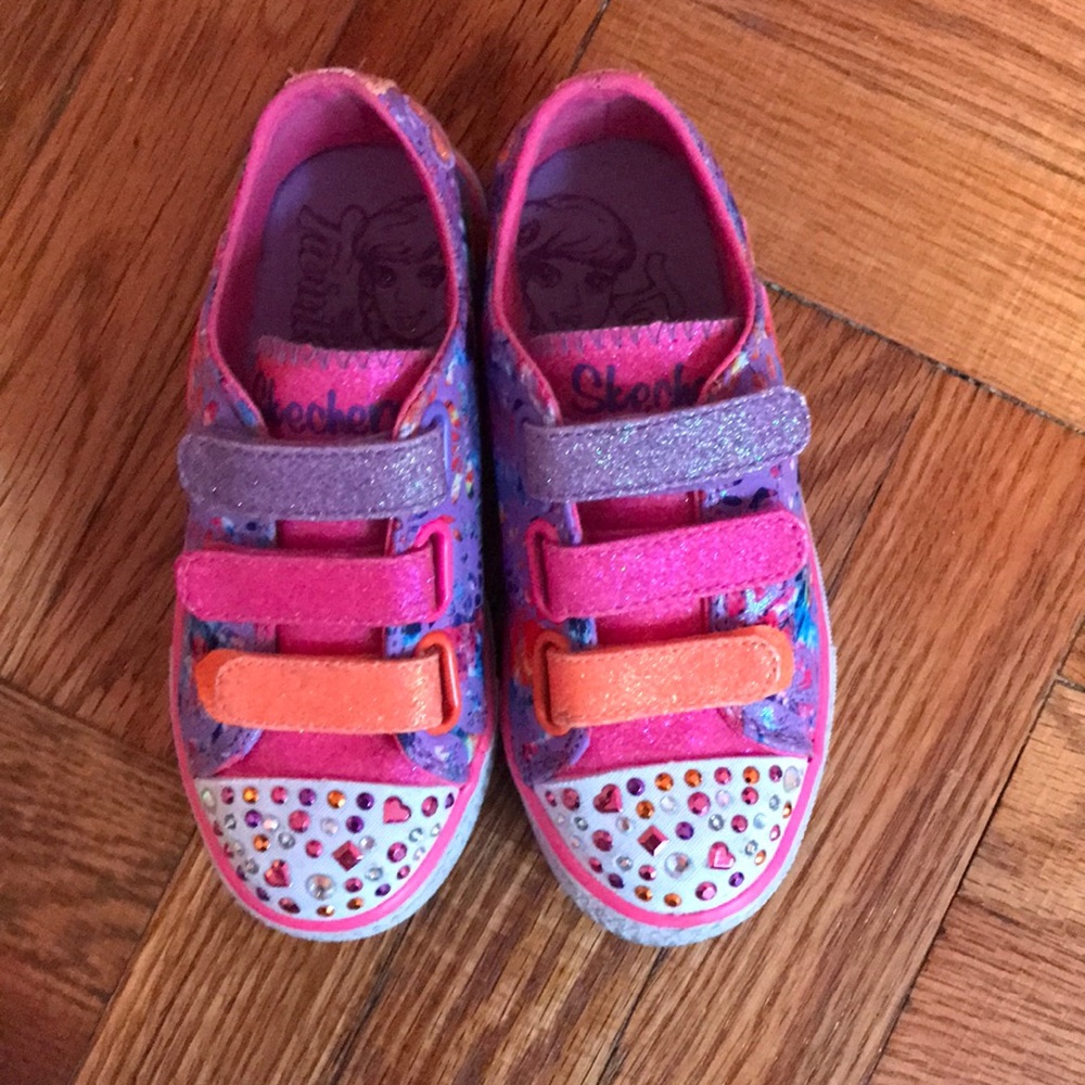 Sketchers Twinkle ✨ Toe sneakers 👟